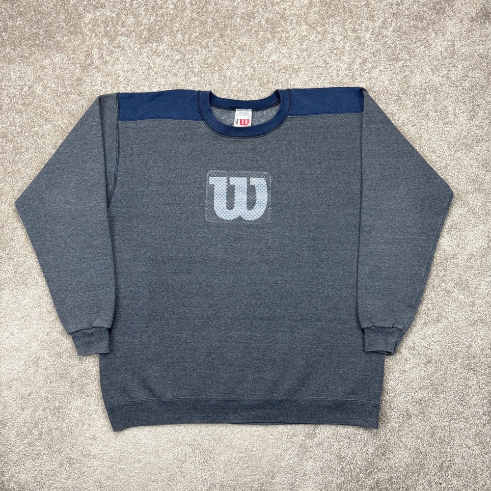 Vintage 90s Wilson Tennis‎ Sweatshirt XL